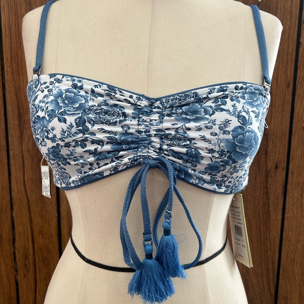NEW!! Women's Maaji Reversible 4-Way Convertible Bandeau Bikini Top